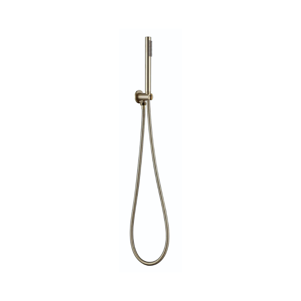 Riva Hand Shower on Bracket – Champagne Gold