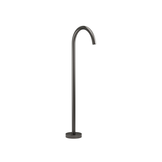 Riva SS Freestanding Bath Spout – Carbon