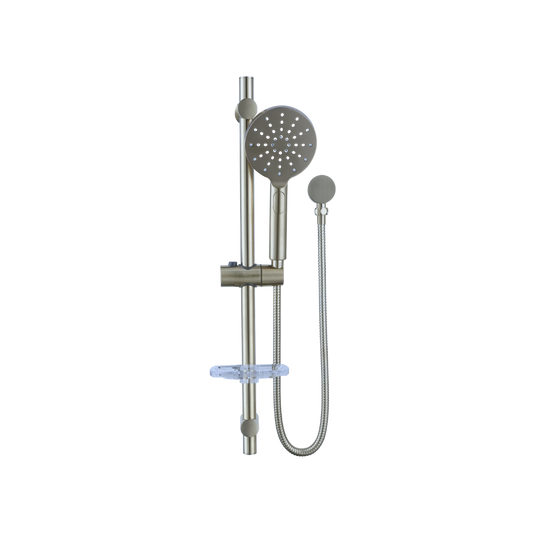 Riva Hand Shower on Rail – Brushed Nickel