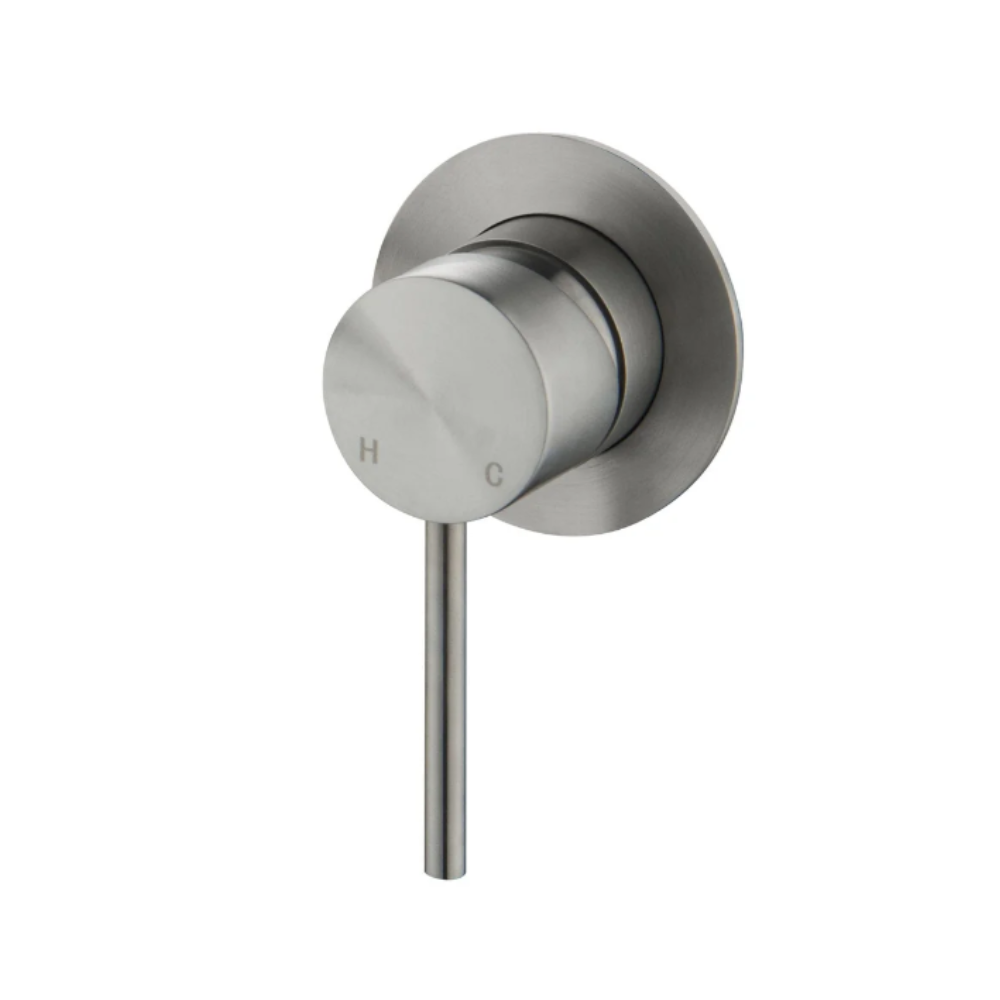 Riva SS Wall Mixer - Brushed Nickel