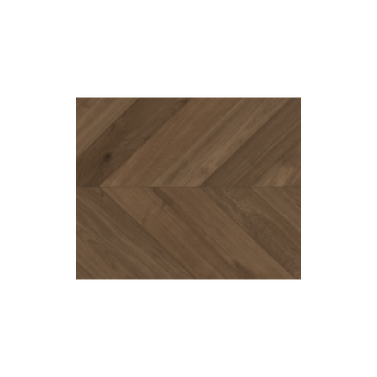 Chevron Select Oak Timber Flooring - Dark Oak