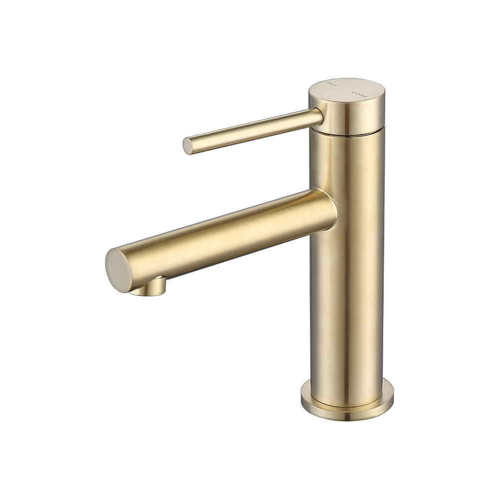 Riva Basin Mixer Tap – Champagne Gold