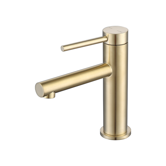 Riva Basin Mixer Tap – Champagne Gold