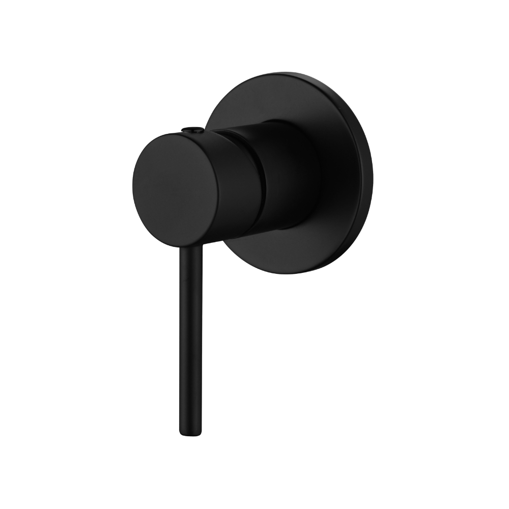 Riva Round Wall Mixer – Matte Black