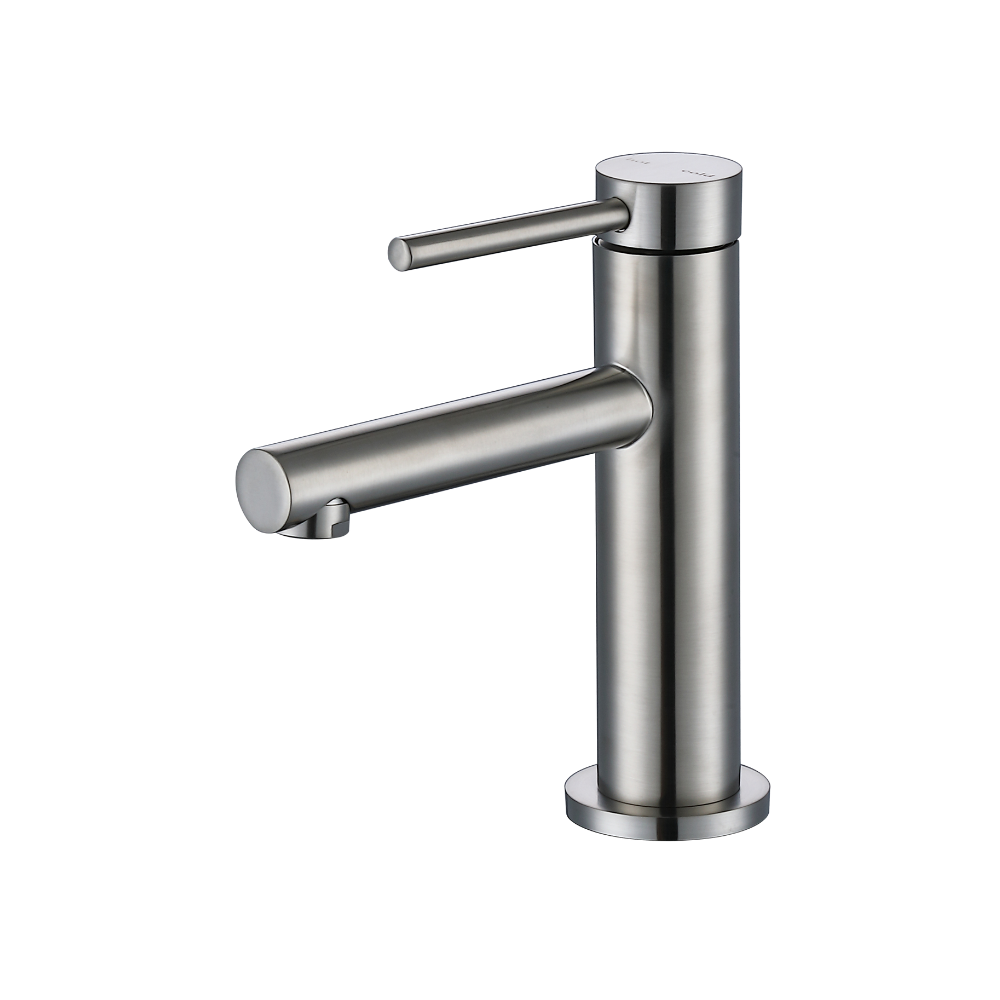 Riva Basin Mixer Tap – Brushed Nickel
