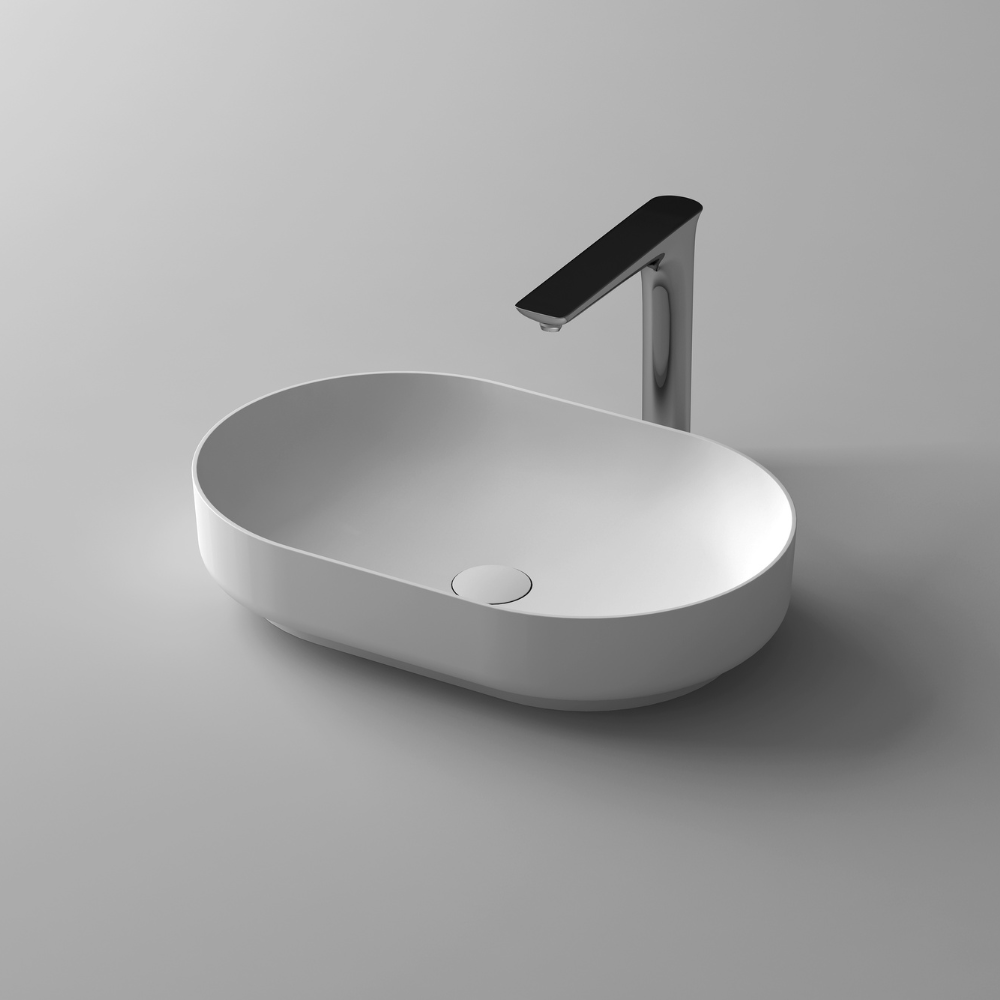 Savina Oval Solid Surface Basin