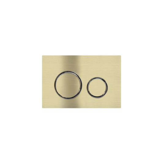 Nika Flush Plate – Champagne Gold