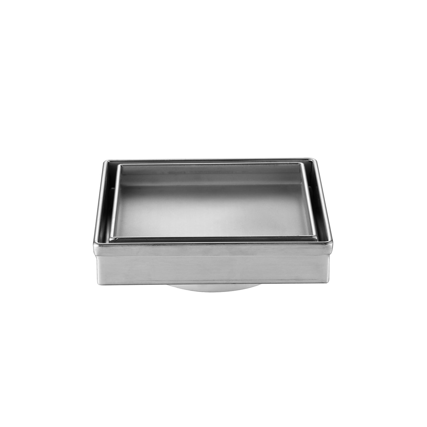 Elias Square Floor Waste - 80mm Outlet