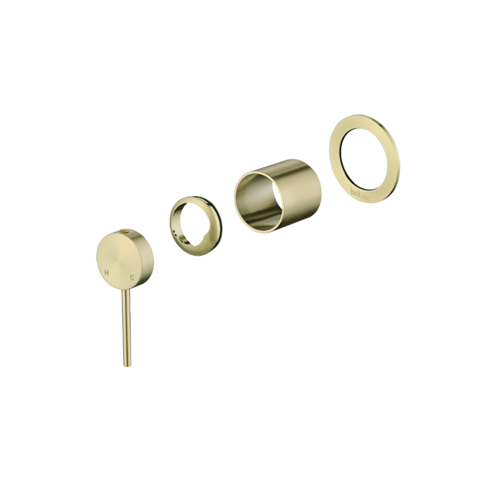 Riva SS Wall Mixer TRIM KIT - Champagne Gold