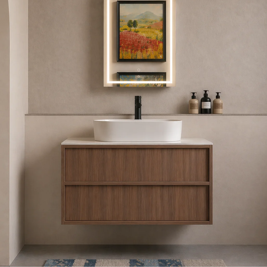 Navona Shaker 900mm Wall Hung Vanity
