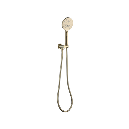 Riva Hand Shower on Bracket – Champagne Gold