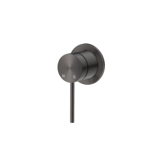 Riva SS Wall Mixer TRIM KIT - Brushed Gunmetal