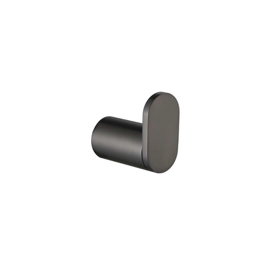 Gio Robe Hook – Brushed Gunmetal