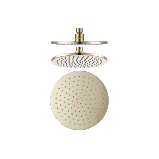 Riva Round Shower Head – Champagne Gold