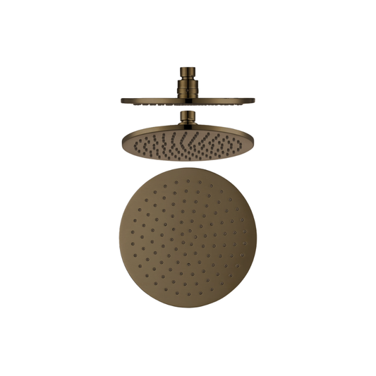Riva Round Shower Head – Signature Bronze