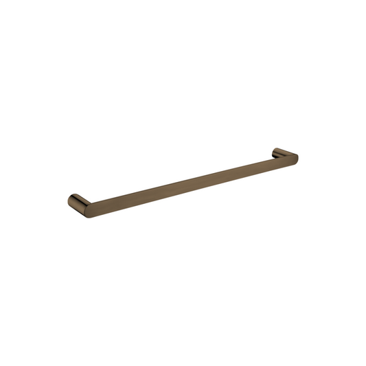 Gio Single Towel Rail – Signature Bronze