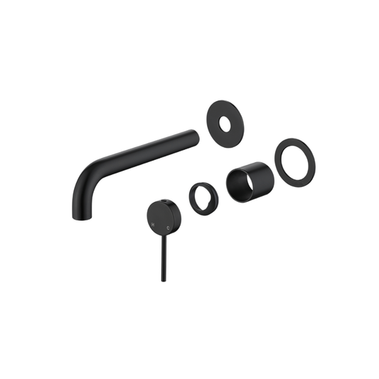 Riva SS Curved Spout & Mixer TRIM KIT - Carbon