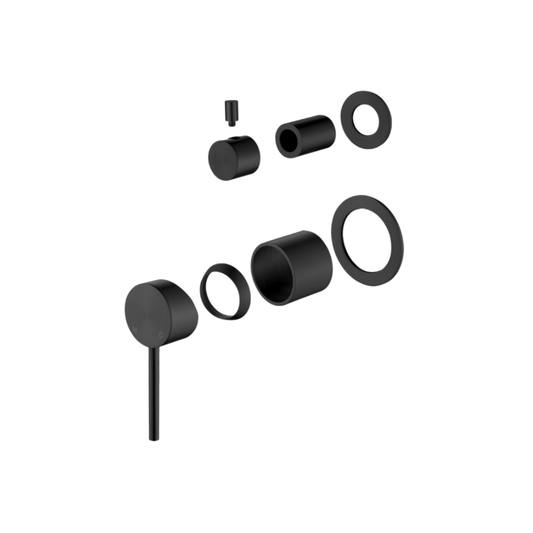Riva SS Diverter Wall Mixer TRIM KIT - Carbon