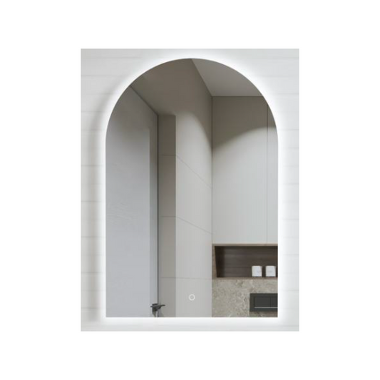 Siena Arch Frameless LED Mirror 600x35x900mm