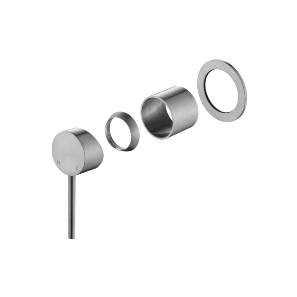 Riva SS Wall Mixer Trim Kit - Brushed Nickel