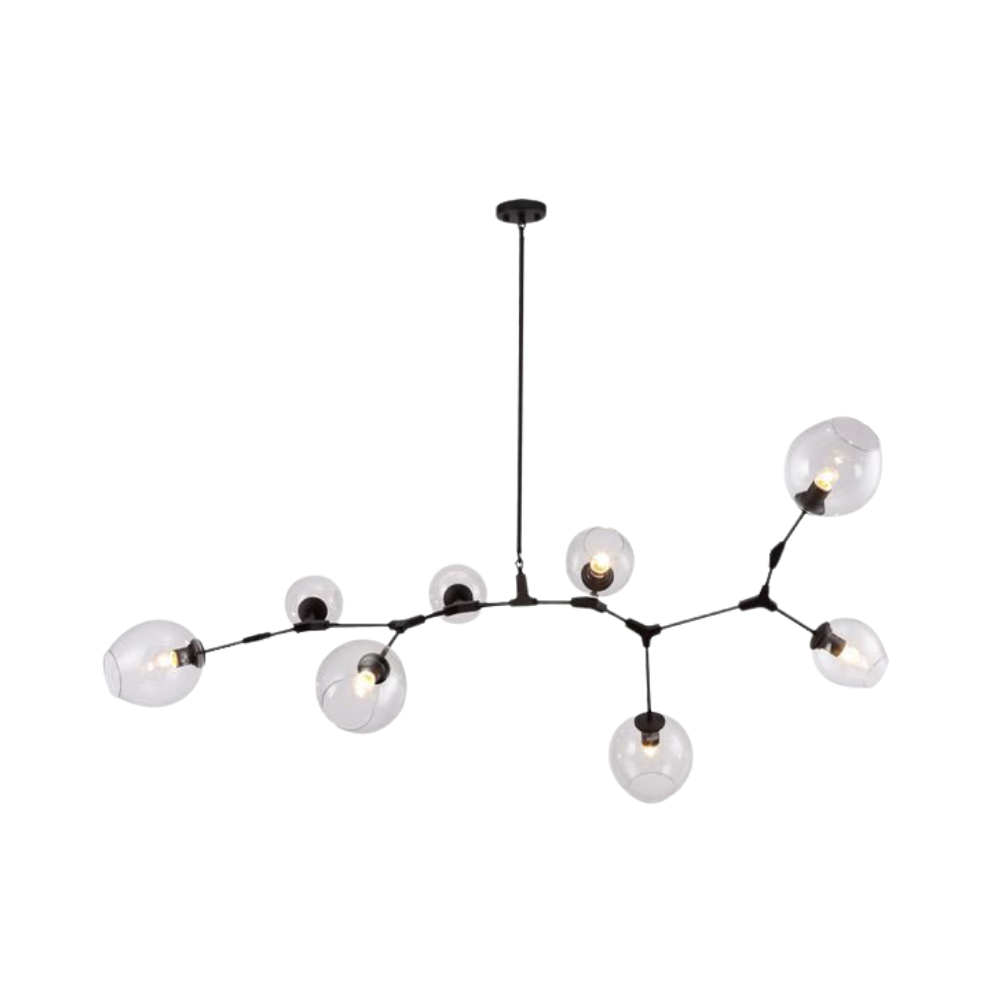 Replica Lindsey Adelman Branching Bubble Chandelier 8 - Black