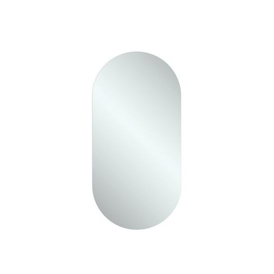 Sorrento Oval Frameless Mirror 600x1000mm