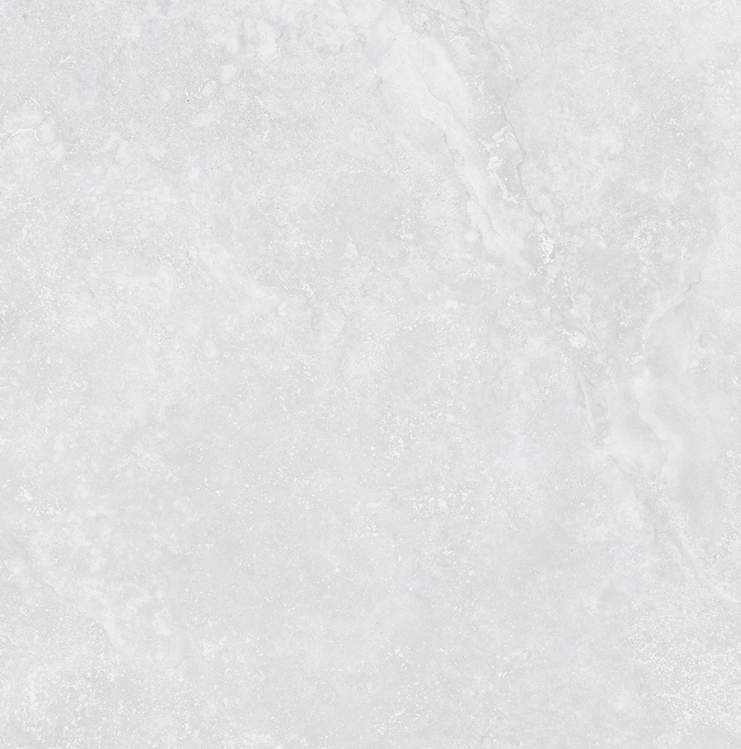 Travertine Cave Porcelain Tile 600x600mm - Silver