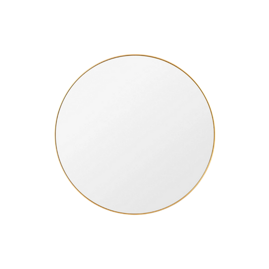 Amalfi Circle Mirror 800*800 – Gold Anodised