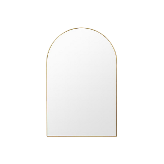 Siena Arch Mirror 600*900 – Gold Anodised