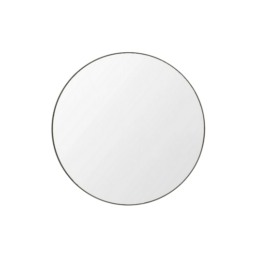 Amalfi Circle Mirror 800*800 – Black Anodised