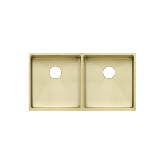 Scala Double Sink - Champagne Gold