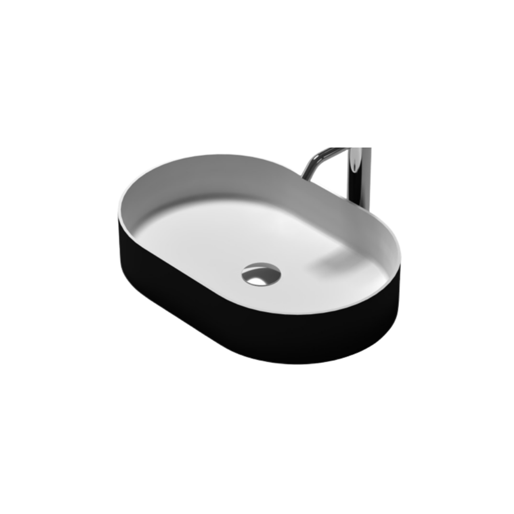 Azzura Oval Solid Surface Basin