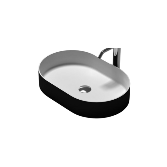 Azzura Oval Solid Surface Basin