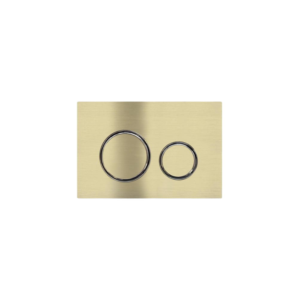 Nika Flush Plate – Champagne Gold