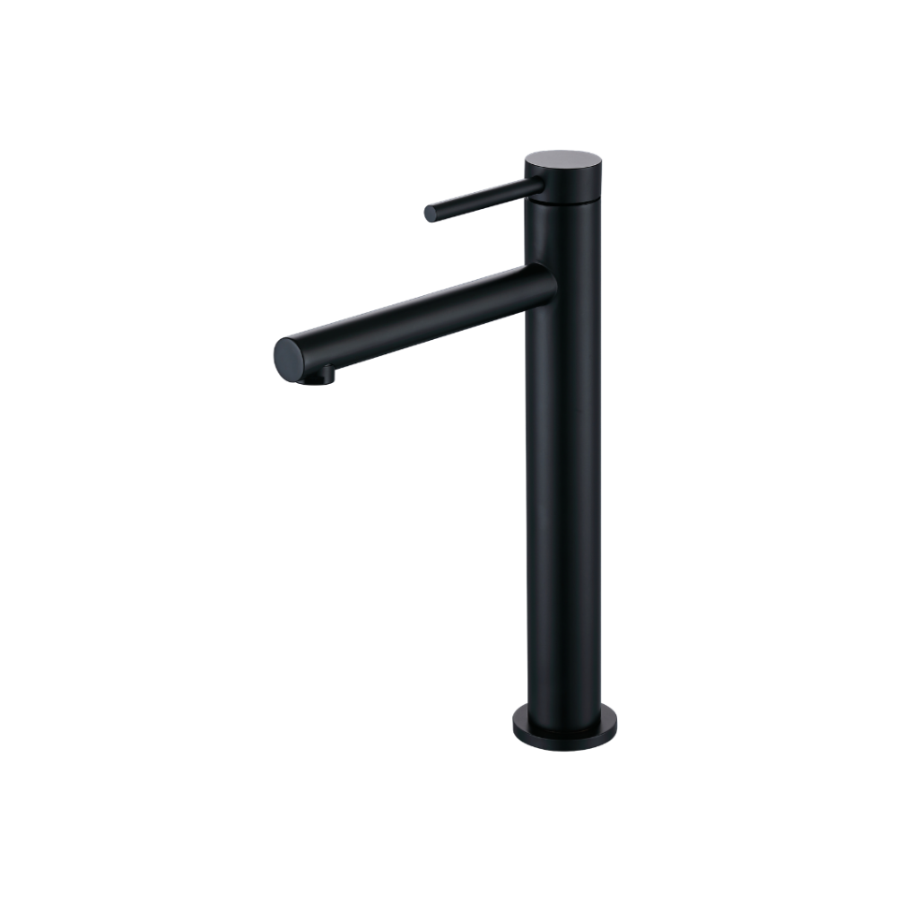 Riva Basin Tall Mixer Tap – Matte Black